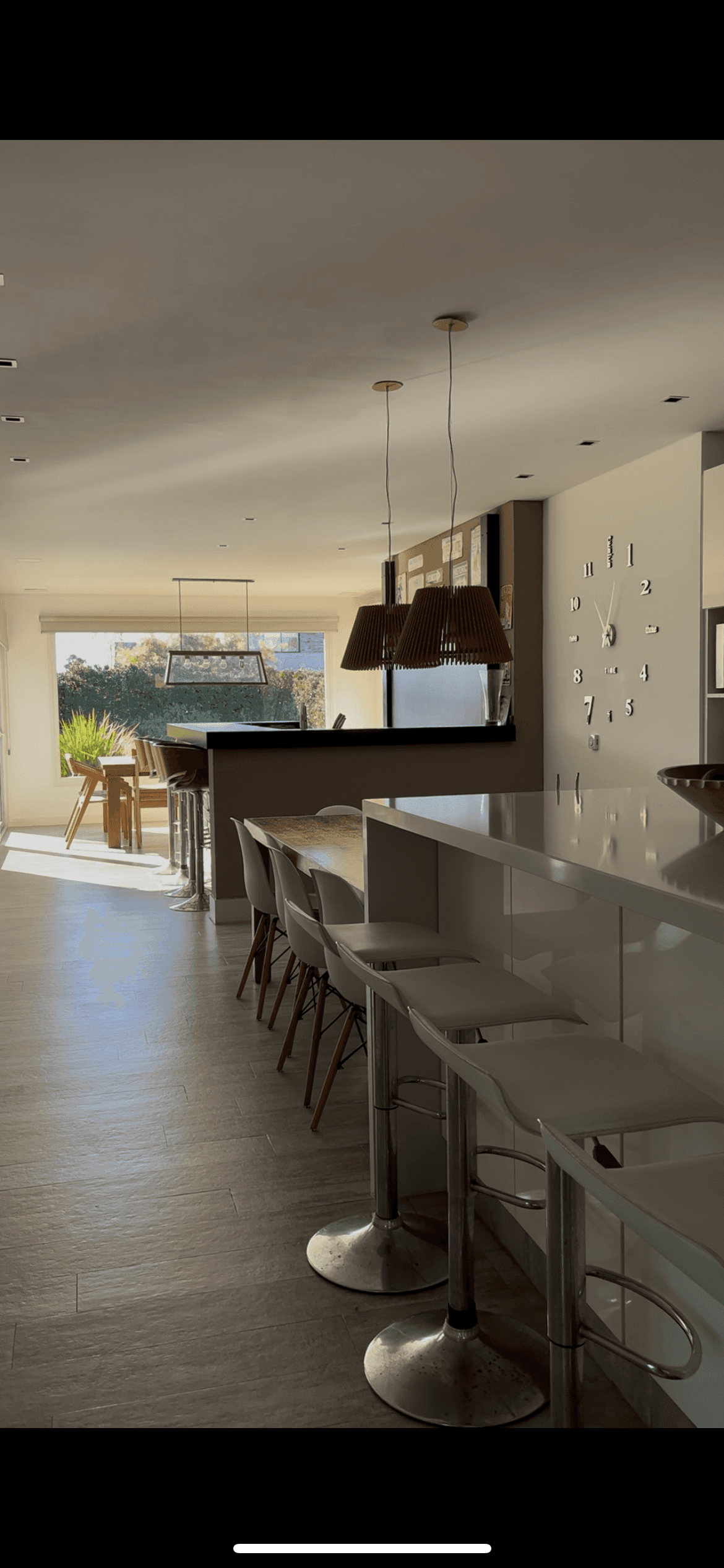 Cocina con isla central